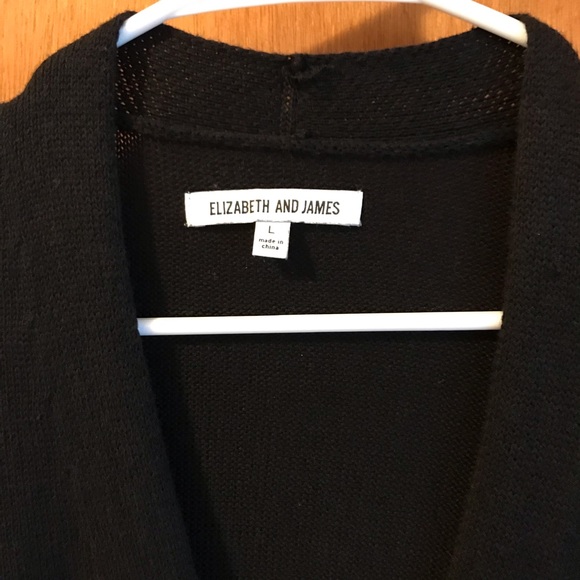 Elizabeth & James women’s long Cardigan sweater - Picture 2 of 6